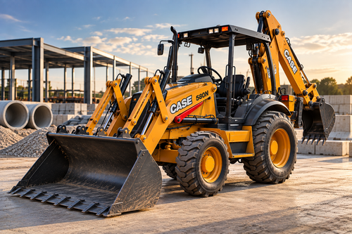 CASE 580N Backhoe Loader